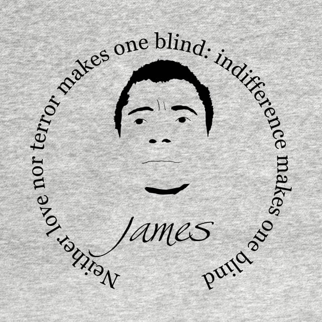 James Baldwin Quote by PoetandChef